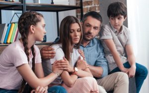 family stress picture