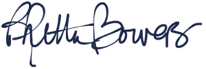 Rhetta Bowers Signature